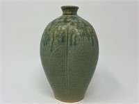 Art Pottery Vase Signed "JP" 6.25" H