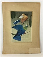 Anthony LaPaglia (1897-1993 New York) Bird Woodcut