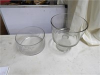 2 Glass Bowl