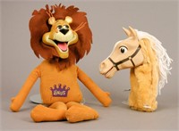 Vintage Linus the Lionhearted Doll & Mr. Ed Puppet
