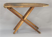 Antique Wooden Folding Ironing Board