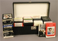 Big Assortment of 8 Track Tapes, Rush, Styx WOW!