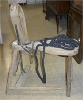 Antique Saddle Makers Bench