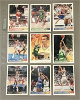 9 Upper Deck Basketball Cards - Bill Laimbeer