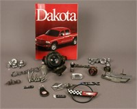 Assorted Car Emblems - Dakota Manual - Corvette