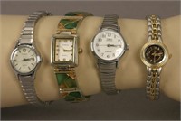 4 Ladies Working Watches - Timex & More