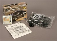 1985 Pontiac Fiero 1/25 Scale Model Kit & Manuals