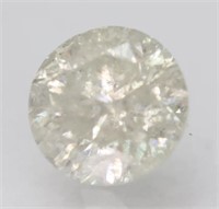 Certified 2.40 Cts Round Brillaint Loose Diamond
