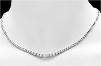 AIGL $ 28,620 5.80 Ct Diamond Necklace