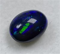 Certified 4.71 Cts Ethiopian Natural Black Opal