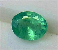 0.88 ct Natural Zambian Emerald