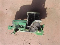 Broken JD tractor
