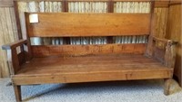 Primitive Wooden Bench