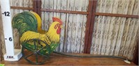S.A. Smith Rooster Wagon/Pull Toy