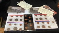 2 - 1996 uncirculated sets & Pennies