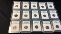 15 early 1938-1976 Jefferson Nickels