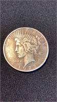 1923-D Silver Peace dollar