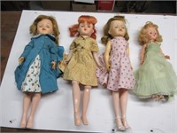 Effanbee and Others Doll Lot of 4