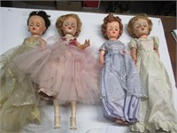 Plaything and Others Doll Lot of 4