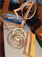 VARIOUS CRAFT AND LOOM ITEMS