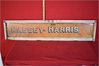 Enseigne Massey-Harris / 14 x 61