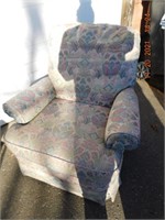 Upholstered Chair, swivels, rocks, reclines