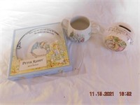 Beatrix Potter charactor dishes