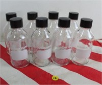 Glass Lab Bottles (8)