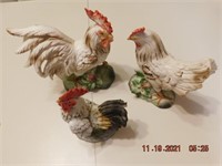 2 Roosters + 1 Chicken