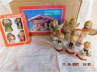 Various Christmas figures