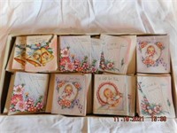 Box of Vintage Occasion Cards