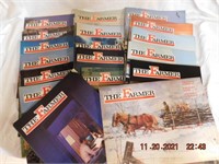 18 "The Farmer" magazines