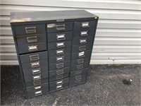 30-drawer Metal Parts Cabinet