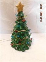 10.5" tall Christmas tree, Lights up