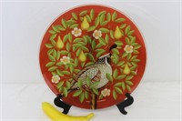 Vintage Partridge in Pear Tree Charger