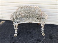 Cast Metal Victorian Garden Bench