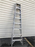8ft Aluminum Folding Step Ladder
