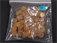 2 Rolls Mixed Dates Wheat pennies
