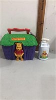 Brand new Winnie the Pooh lunchbox with thermos