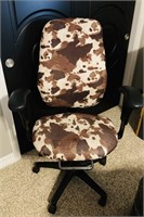 Cow Print Adjustable Office Chair