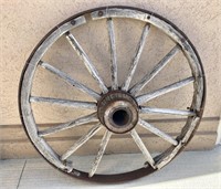 Antique Wagon Wheel/40” Dia