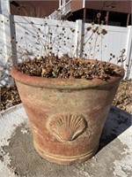 Terra Cotta Flower Pot/12”H,14.5 Dia.