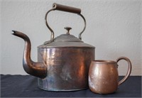 Copper drinkware