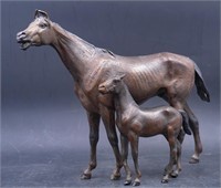 Horse statues