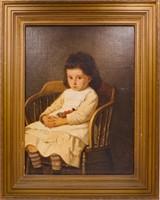William Hahn portrait painting