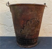 Antique English fire bucket