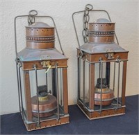 British oil lanterns