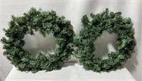 20” Set of Christmas Wreaths