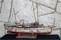 Frank Griffin steamship model
