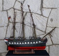 Frank Griffin antique ship model